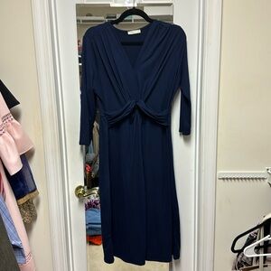 REB. In J. Navy Maternity dress